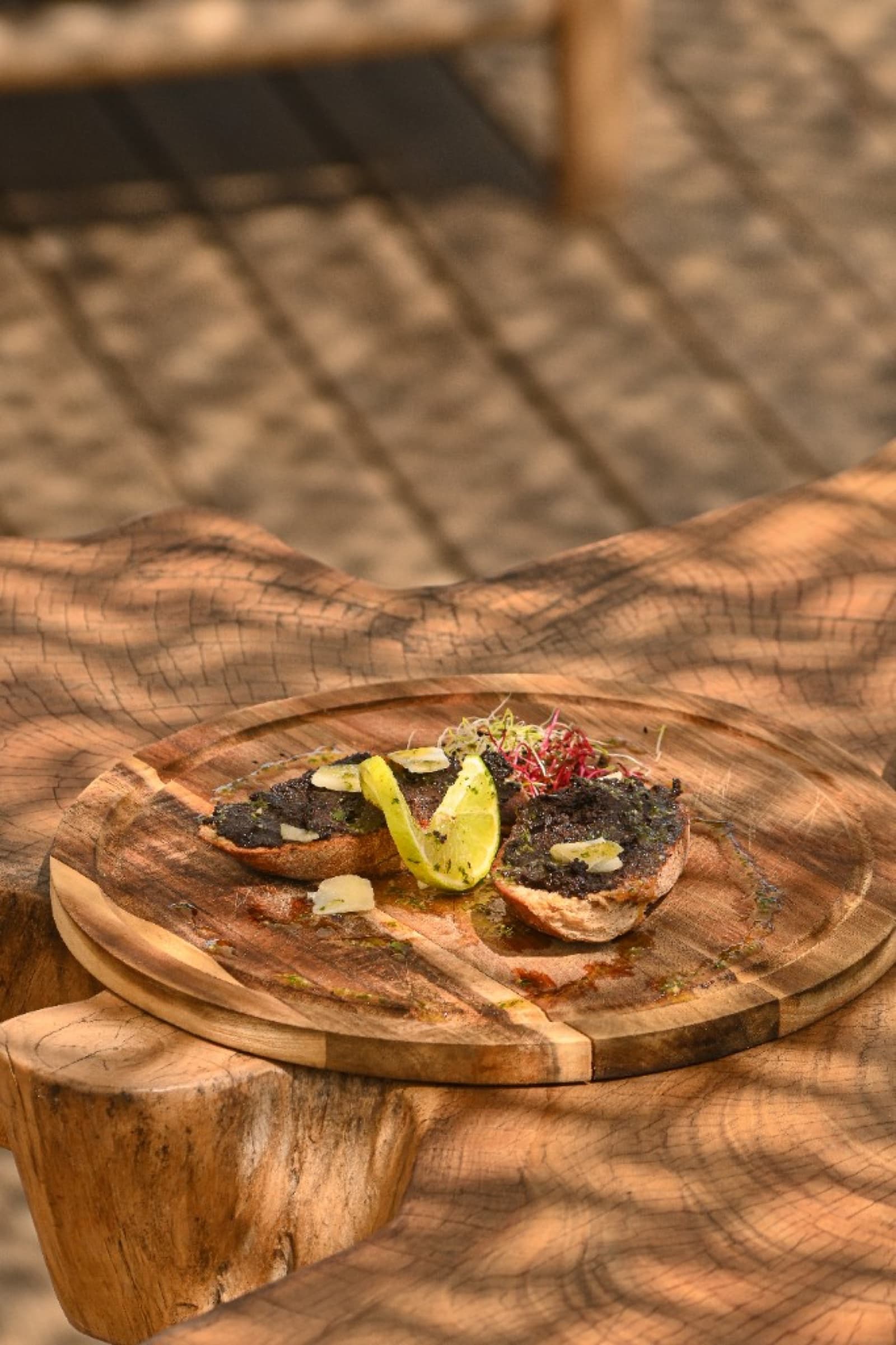 Wraps frais garnis au citron vert — tapas méditerranéens